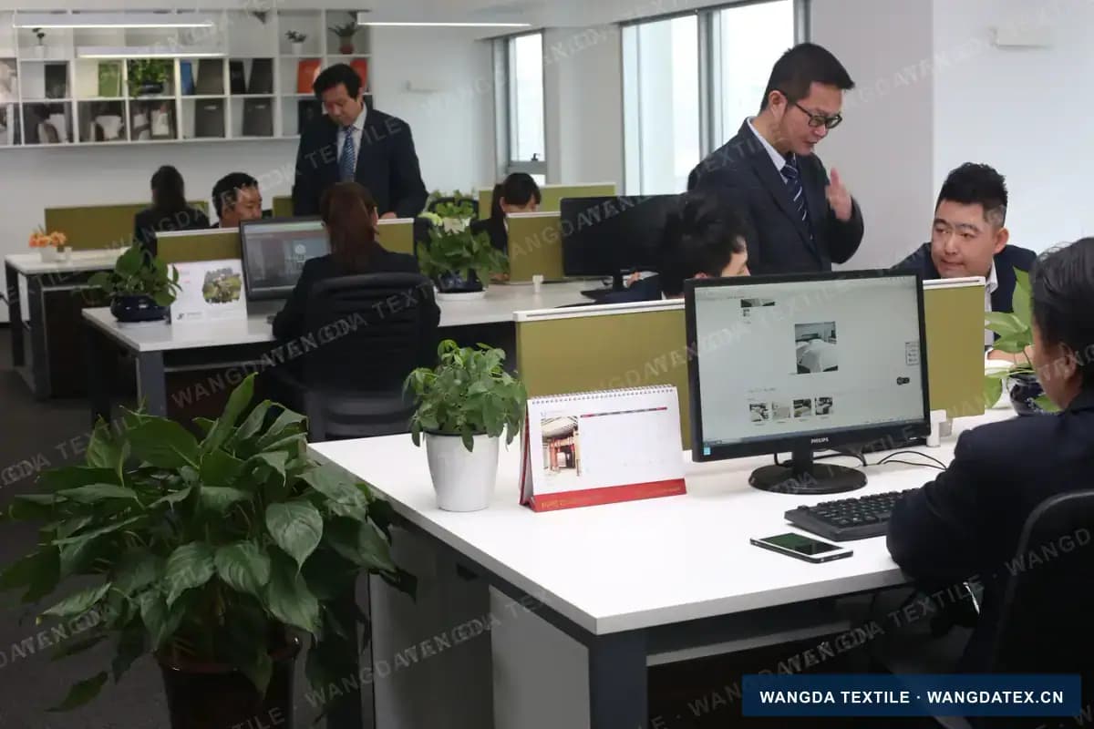 旺大纺织办公团队与项目协作实拍