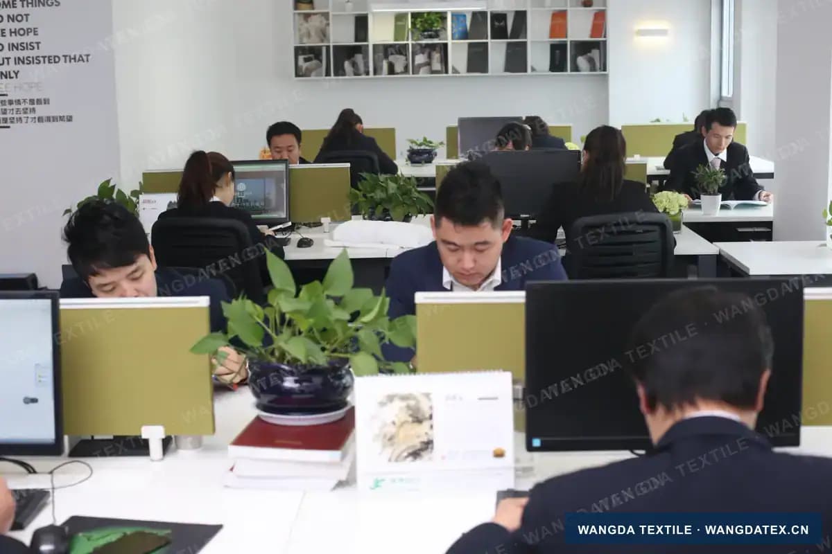 旺大纺织办公团队与项目协作实拍